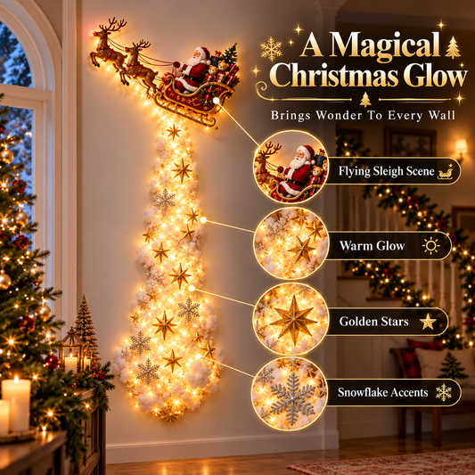 ✨Christmas Magic Trail Wall Light - A Little Christmas Magic, Right on Your Wall✨